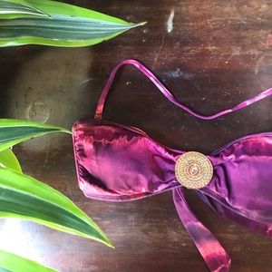 Watercolor Boho Bikini Top